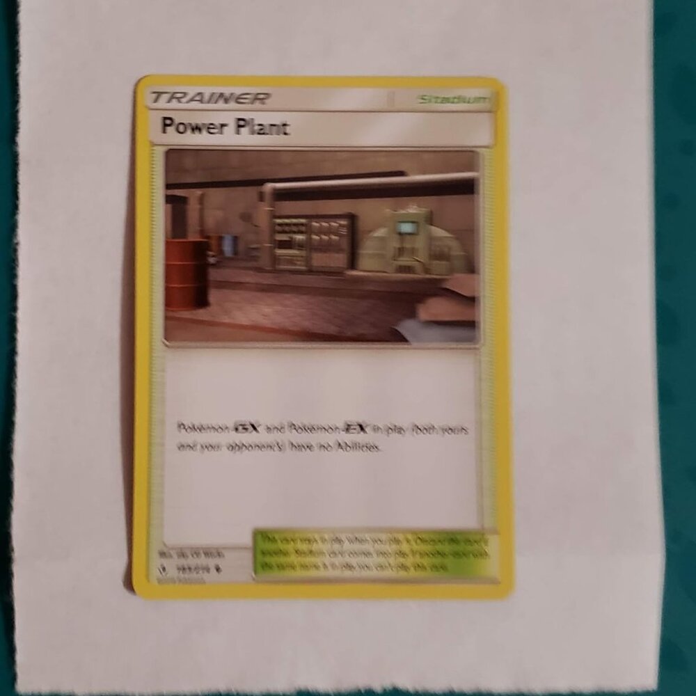 Pokemon Power Plant 183/214 Sun Moon Unbroken Bonds